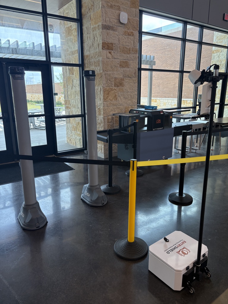 Full Entry Shield Eco System - Weapons Detection, Mobile Screening Box, Ultra-High Speed Bag Scanner